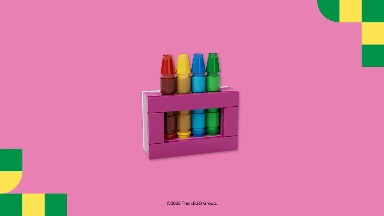 Lego is giving away a free Crayons model on Aug. 24 — here's how to get yours