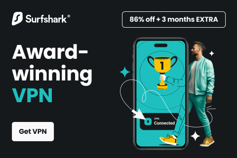 Surfshark Secure VPN Starting at $1.99 per Month (for First 27 Months)