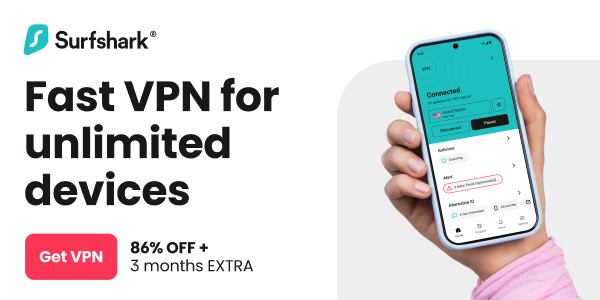 SurfShark Secure VPN Starts at $1.99/Month
