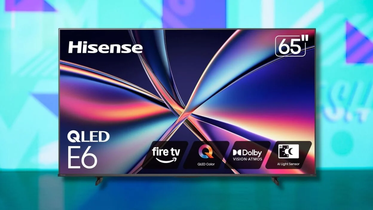 The Hisense 65-inch E6 Cinema Series QLED 4K TV is at its lowest-ever price at Amazon