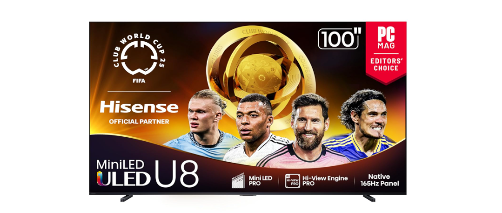 Save $3,500 on the Hisense 100