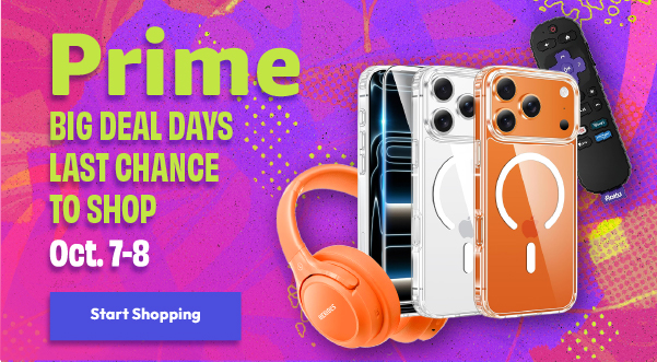 Today is your last chance to catch incredible October Prime Day savings!