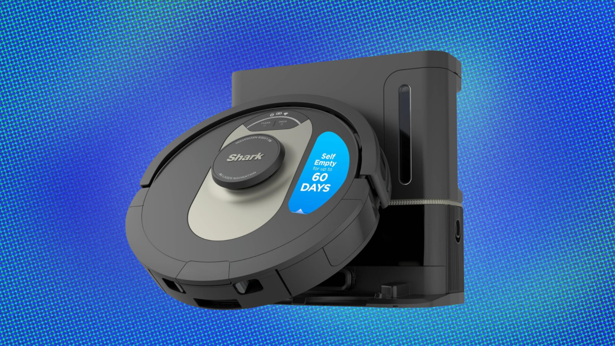 The Shark AV2501AE Robot Vacuum is more than half off right now — and it's perfect for pet hair