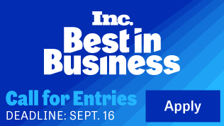 America's Most Inspiring Businesses: Apply by September 16