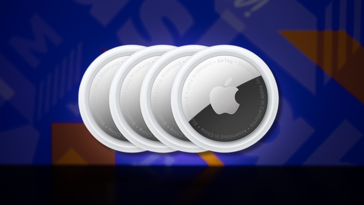 Save $20 on the Apple AirTag 4 Pack