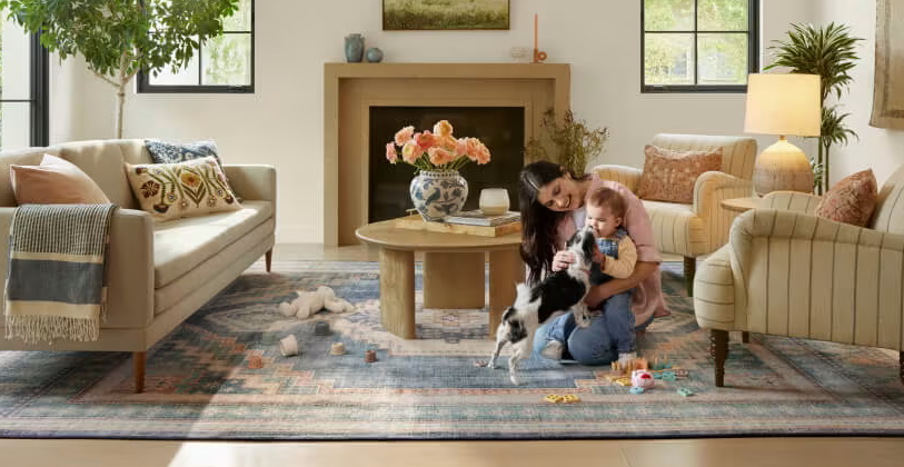 Save up to 25% off sitewide at Ruggable's Labor Day Sale